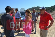 Διαμαρτυρίες στα Δερβενοχώρια για την τοποθέτηση ανεμογεννητριών
