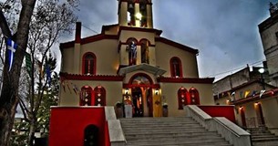 Ο Ι.Ν. Αγίου Γεωργίου Θήβας υποδέχεται την ιερά εικόνα της Παναγίας της Δαμάσκας Ο Ι.Ν. Αγίου Γεωργίου Θήβας υποδέχεται την ιερά εικόνα της Παναγίας της Δαμάσκας