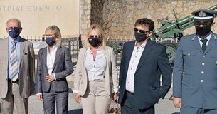 Συμμετοχή της Γιώτας Πούλου στον εορτασμό της επετείου της μάχης της Πέτρας