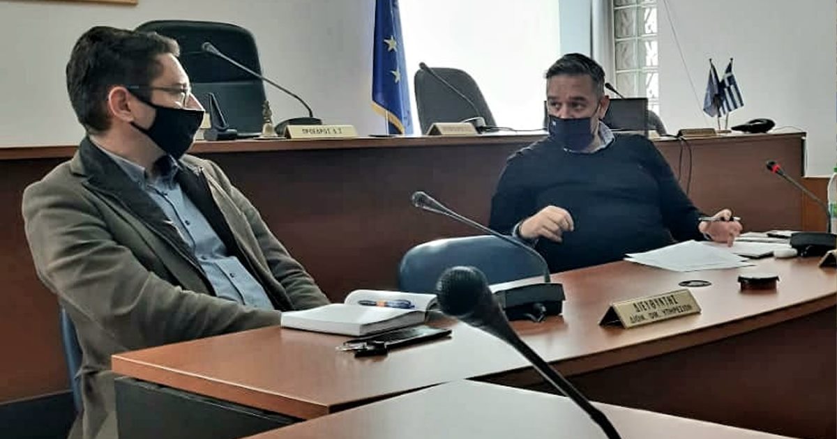 Συνάντηση του Θέμη Χειμάρα με τον Δήμαρχο Λοκρών